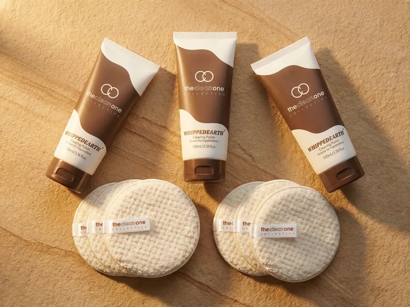 The Stockup bundle — 3 WHIPPEDEARTH tubes and 2x 3-pack BUFF-PUFF pads